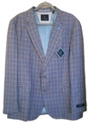 Tailorbyrd Collection Mens Plaid Blazer,  Tailorbyrd  Plaid Sport Coat, 48L