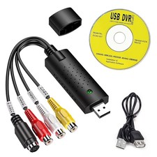 Convertitore Video USB Hi8 VHS a DVD in Digitale Converter, Digitalizza e