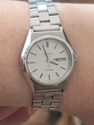 Vintage 1981 Seiko SilverWave 3423-0160 Quartz - JDM Kanji Day - Silver Dial