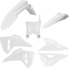 Cycra 5-Piece Replica Plastics Kit White for Honda CRF250R 4-Stroke/CRF450R 2025