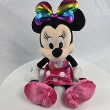 Walt Disney Singing Minnie Mouse Sparkle and Singing 13" Plush Doll