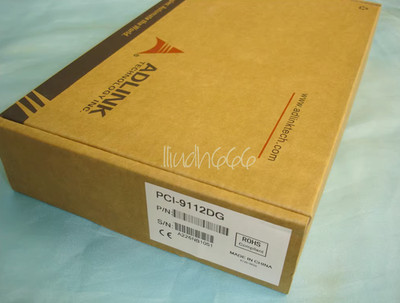ONE NEW ADLINK PCI-9112DG communication data acquisition DAQ card