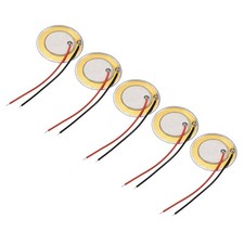 5Pcs Piezo Discs 27mm Acoustic Pickup Transducer Microphone Trigger CBG Guitar