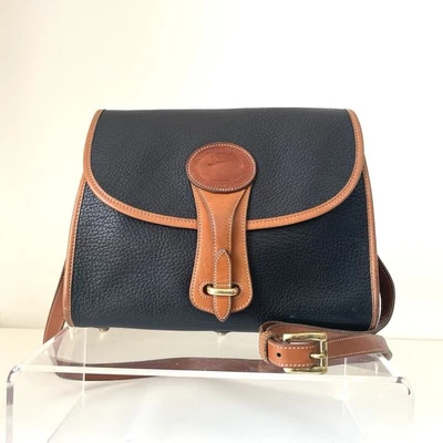 Vintage Dooney & Bourke All-Weather Leather Crossbody Bag Classic - Image 1 of 4