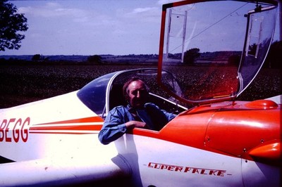 SEP 1979 Scheibe Falke Glider  Airplane   Slide CC-D