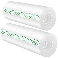 Transparent Tape, 16 Rolls Clear Tape Refills for Dispensers, 1800'' Extra Lo...