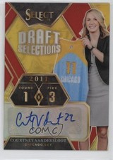 2024 Panini Select WNBA Red Prizm 67/99 Courtney Vandersloot #DSS-CVS Auto 1jj7