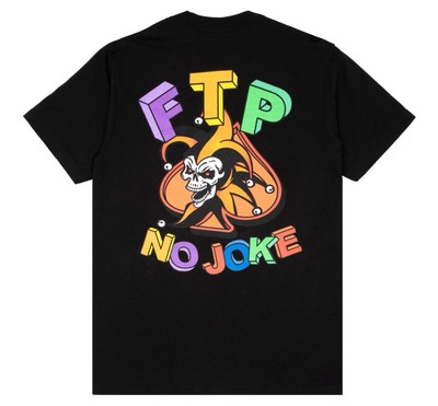 FTP No Joke Tee Black Size XXL 2025 T-Shirt BRAND NEW