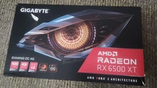 GIGABYTE Radeon RX 6500 XT GAMING OC 4GB GDDR6 Graphics Card