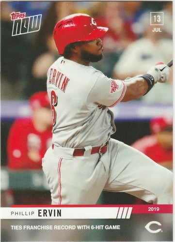2019 Topps Now 509 Phillip Ervin
