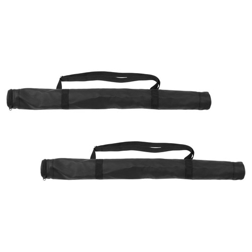 2 Pcs D'équipement De Baseball Cuir Etanche Rangement Étui Transport - Zdjęcie 8 z 17