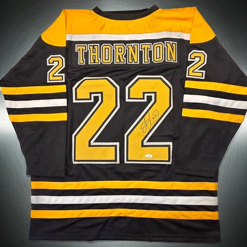 Shawn Thornton Boston Bruins Autographed Custom Hockey Jersey coa