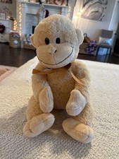 Vintage Animal Alley Golden Monkey Plush Stuffed Animal 2000