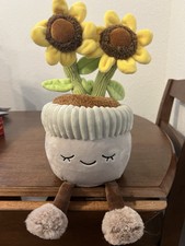 Plant Lady New Greenhouse by Russ 12  Inch Potted Plant Garden Sunflower Plush