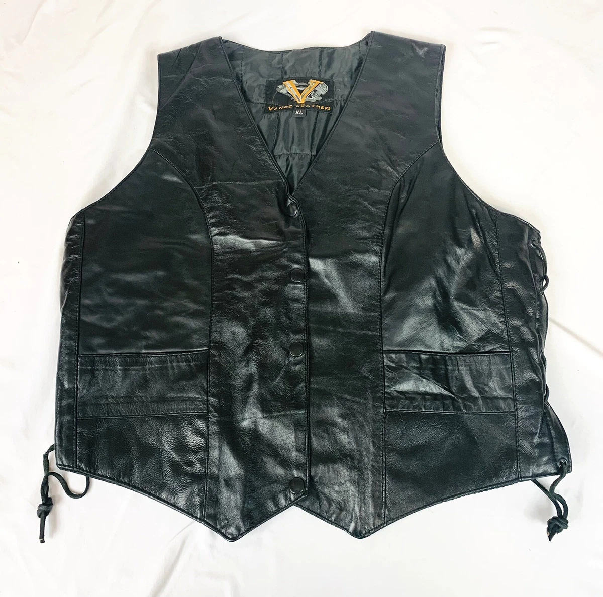 Vance leathers textile best sale vest