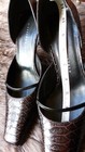 Vintage Genuine Snake Skin Pumps RARE Fashion Shoes Limited Edition NEVER WORN — photo 7