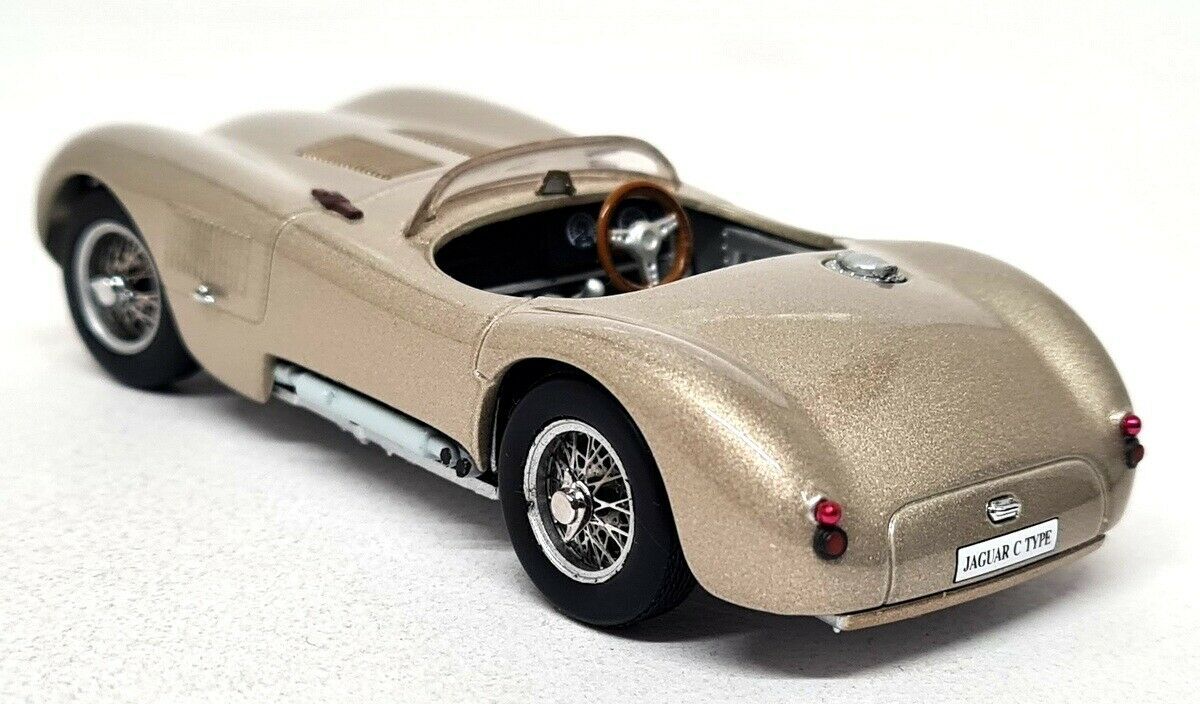 Autoart 1/43 - Jaguar C-Type Bronze 53503 Diecast Scale Model Car