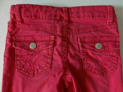 Jeans Skinny Cherokee Fille Rouge - Taille 16 - Occasion Très Bon état