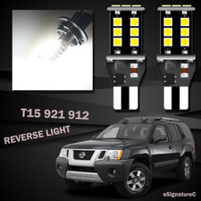 2 X Backup Reverse Light 921 T15 Led Bulb For 2000 - 2015 Nissan Xterra White
