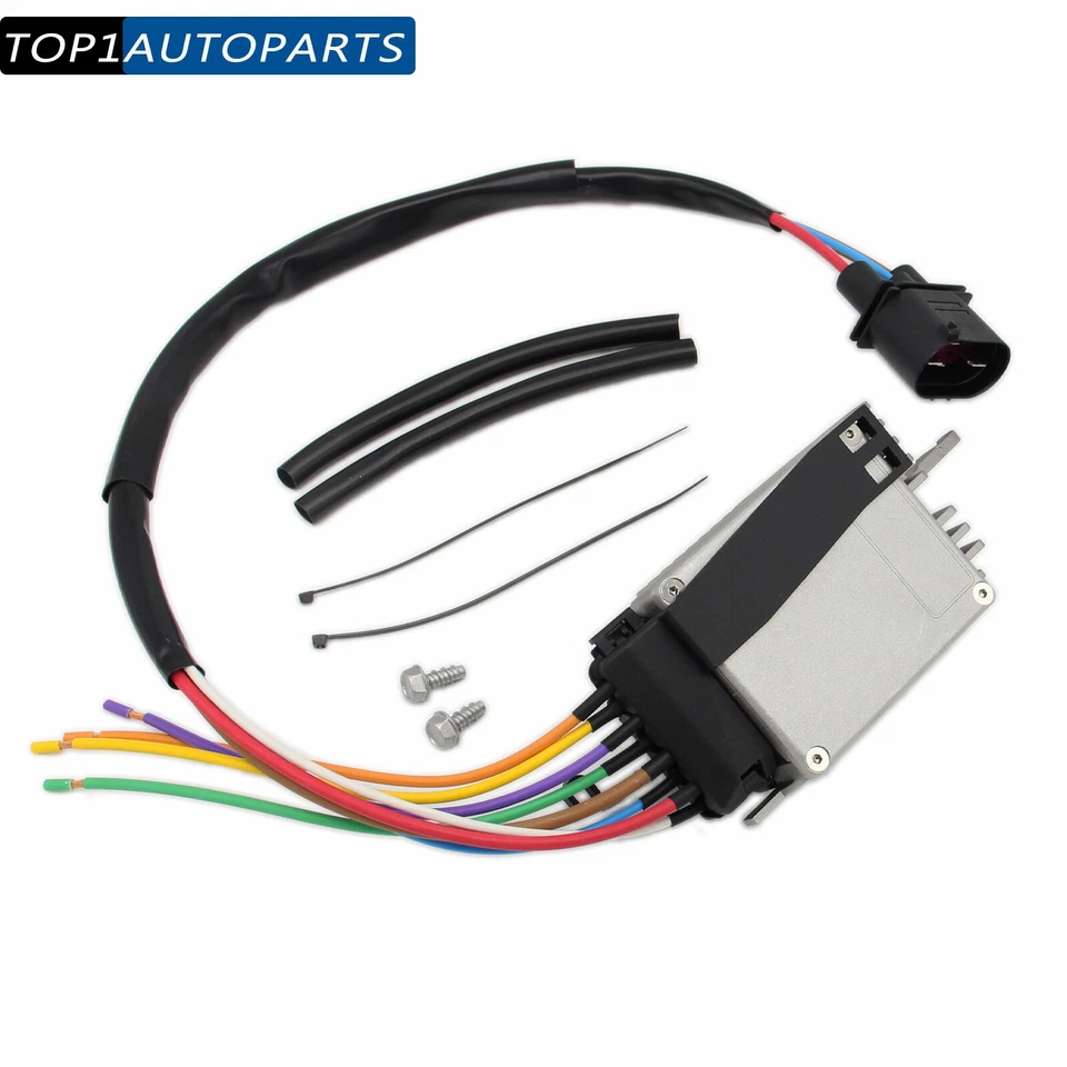 Módulo de control del ventilador del radiador 8E0959501AG compatible con Audi A4 A6 Quattro 2002-2009 Foto 2 de 4