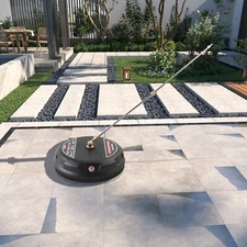 4000PSI Pressure Washer Surface Cleaner 15 Inches with 2 Extension Wand & Nozzle