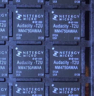 NETERGY MICROELECTRONICS AUDACITY-T2U Processor RISC & DSP IC **NEW** Qty.1
