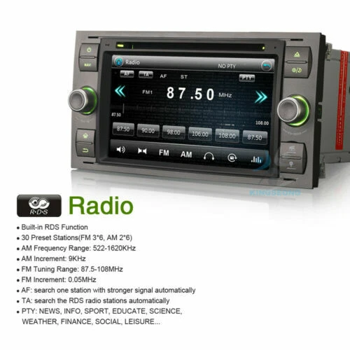 Ford C-Autoradios mit AUX Eingang Max