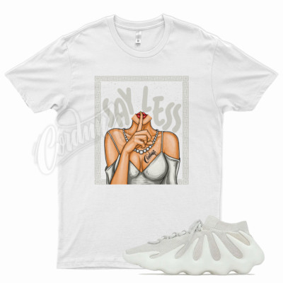 White SAYLESS T Shirt for YZ 450 Cloud White 350 380 500 700 Natural Ash Blue