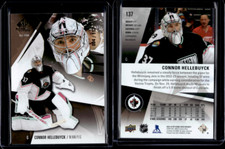 2023-24 SP Game Used Hockey Gold Base All Star #137 Connor Hellebuyck /112