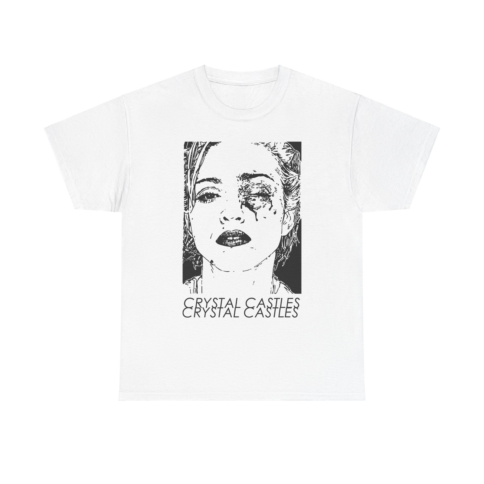 Crystal Castles Black Eye T Shirts Tees Album Tour Merch All Colors crystal-castles-black-eye-t-shirts-tees-album-tour-merch-all-colors