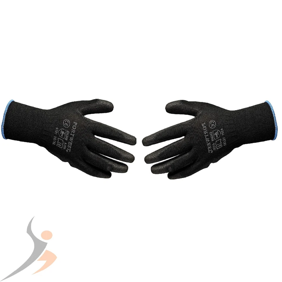 1-240 Paar Arbeitshandschuhe Montagehandschuhe Mechanikerhandschuhe PU Nylon Neu - Bild 4 von 4