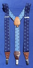 NWOT OLIMPO Spanish Flamingo Clip On Braces/Suspenders H.M.I.Spain