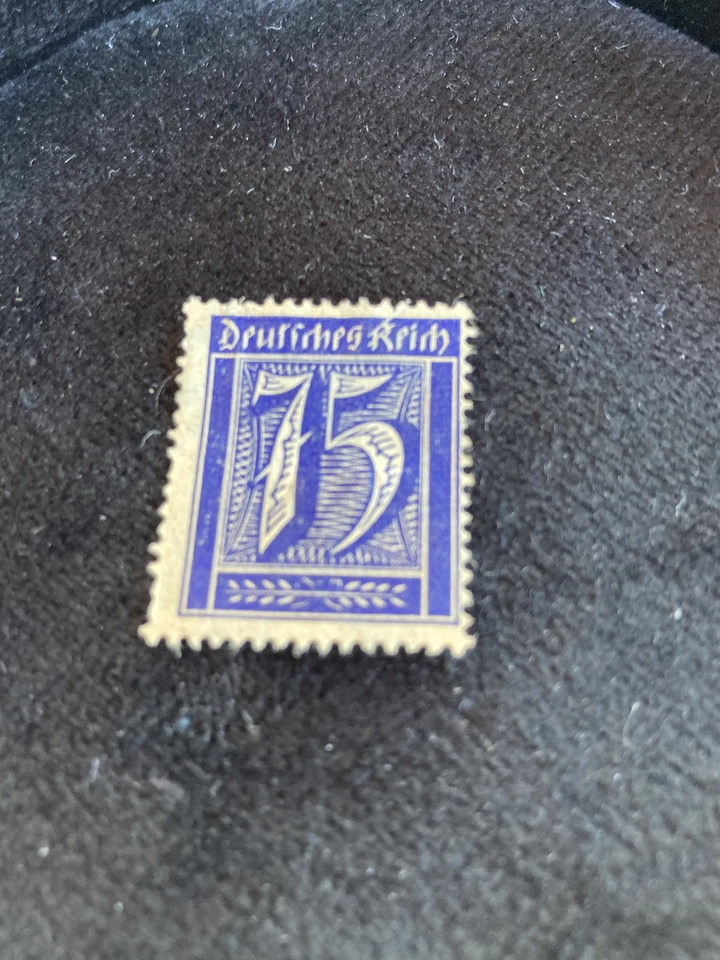 1922 Deutsches Reich German Empire 75 Stamp - Image 3 of 4