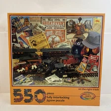 On the Right Track 550pc  Jigsaw Puzzle Ceaco