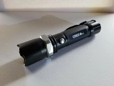 New CREE Q5 LED Flashlight 240 LM Zoomable Focus 3 Modes Lifesaving Hammer Torch