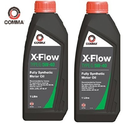 Comma X-Flow 1L X-Flow Typ G 5W-40 Vollsynthetisches Motoröl XFG1L x2
