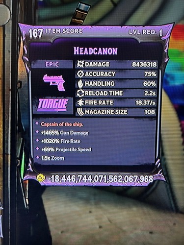 PS/XBOX/PC Tiny Tina's Wonderlands MODDED GEAR ASCENDED MODS GOD LEVEL 1 + 40 🔥 - Picture 57 of 147