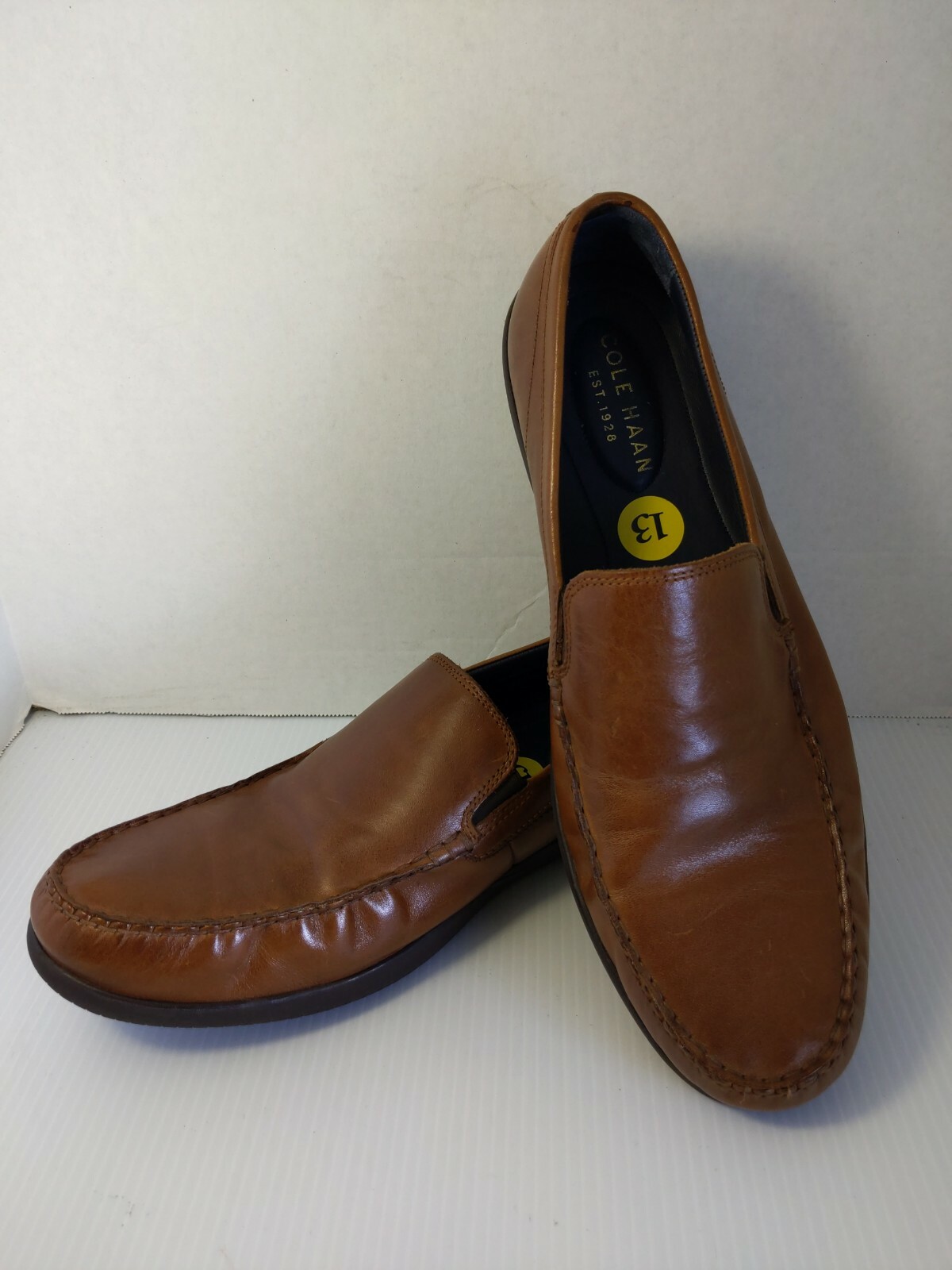 Brown Leather Loafer Casual EUC 