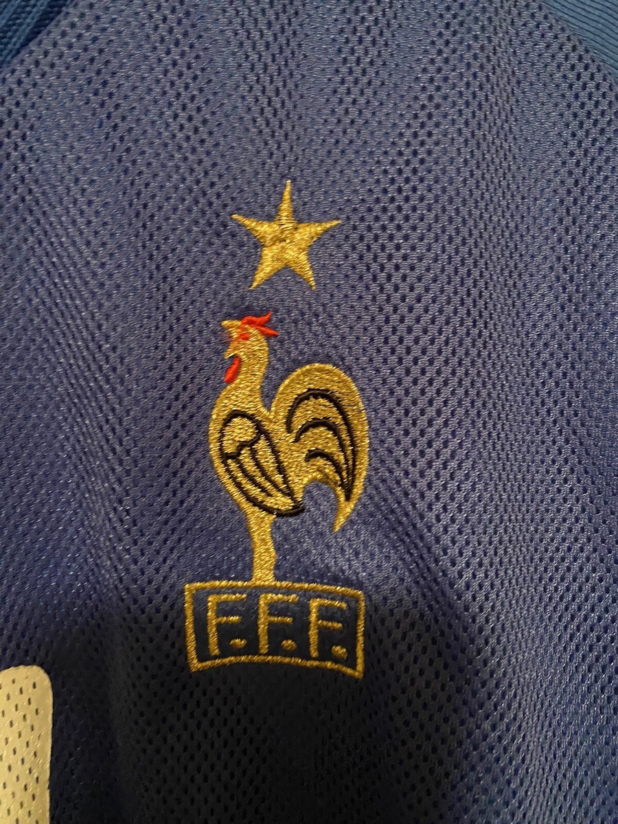 Vintage 2002 World Cup Adidas France Blue Home Jersey Vintage 2002 World Cup Adidas France Blue Home Jersey