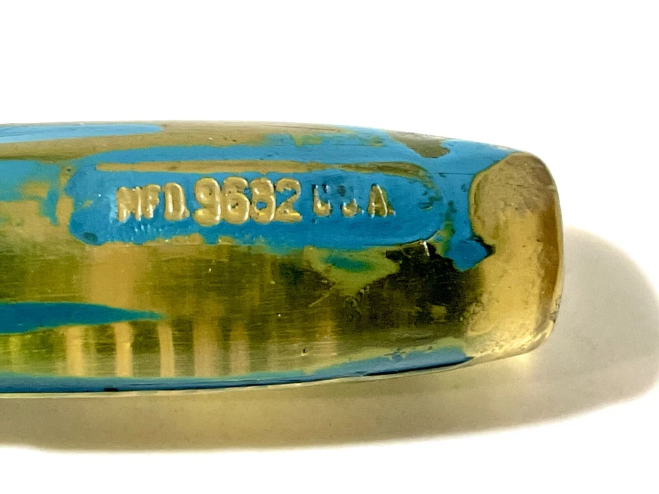 De colección PLVMB PLOMB Phillips #1 Destornillador AMARILLO Amalita Transicional PROTO Foto 4 de 4