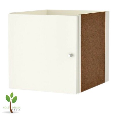 Ikea Kallax Expedit Regal Einsatz Mit Tur In Weiss 33 X 33 Fur Raumteiler Ebay