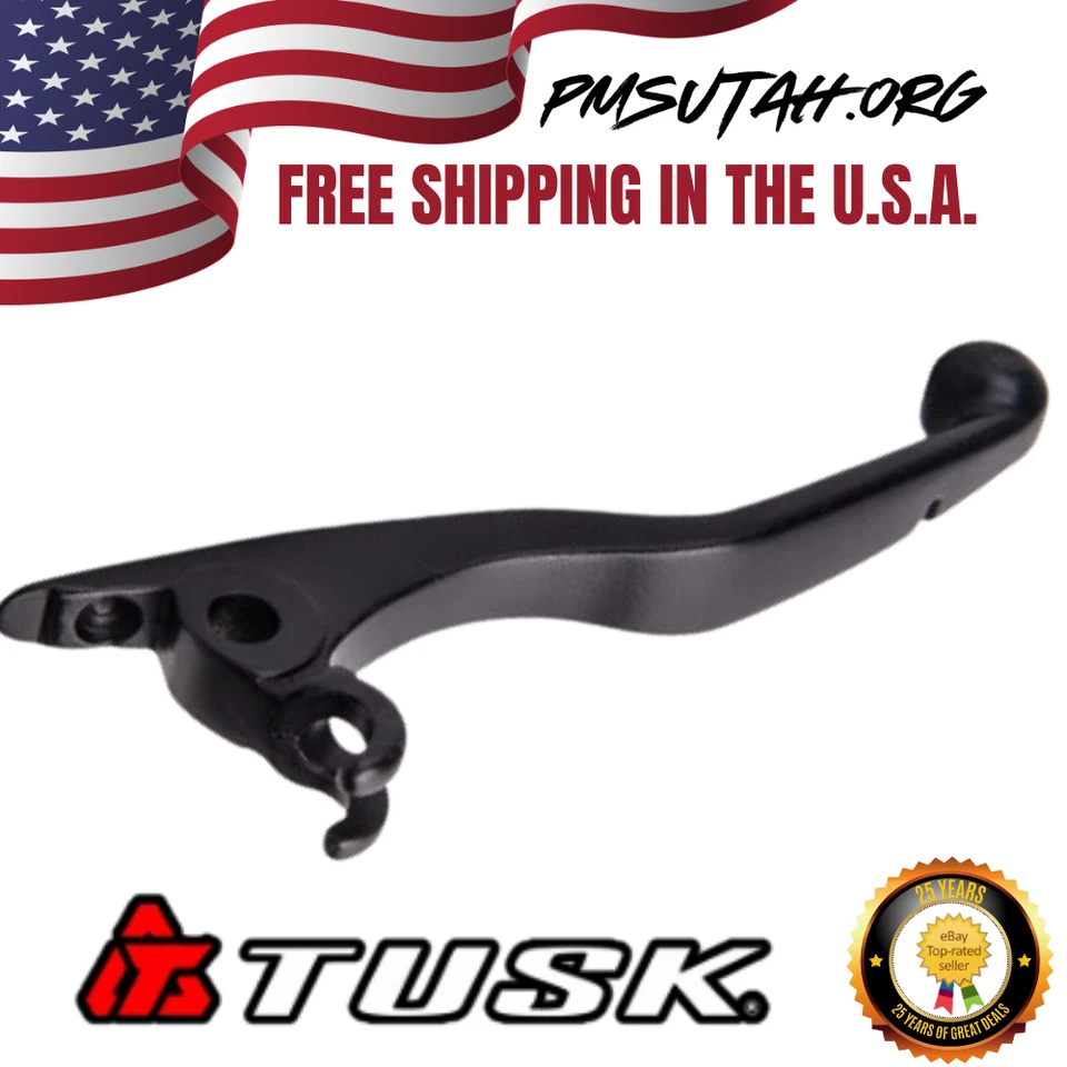 Palanca de freno Tusk 2009 2010 2011 Husqvarna WR 300 WR300 negro manillar derecho Foto 2 de 2