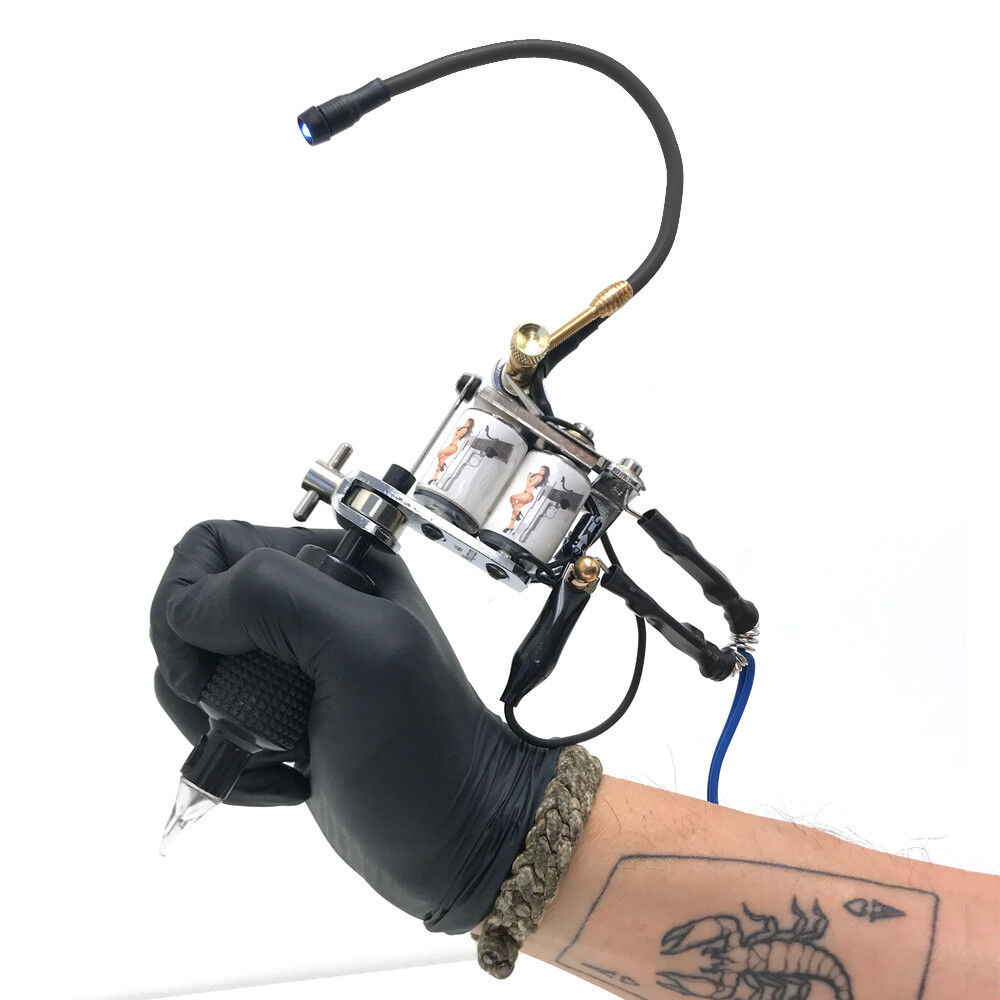 Tattoo Machine Light White LED Adjustable Gun 1 PC sale online |