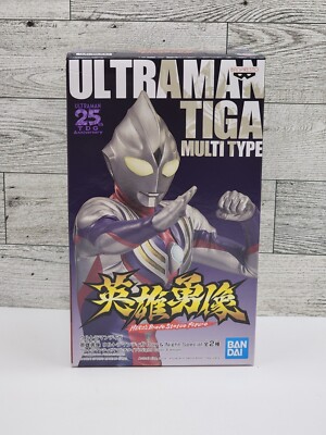 Bandai Ultraman Tiga Multi Type 25th TDG Anniversary Heros Brave Statue Figure