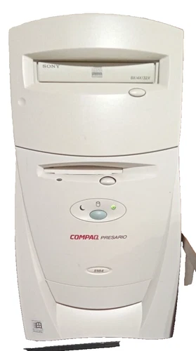 Vintage Compaq Presario 5184 Desktop Industrial/Gaming Computer