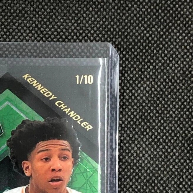RARE! KENNEDY CHANDLER - 2021-22 WILD CARD ALUMINATION RISING SON #'d/10 ROOKIE - Image 3 of 4