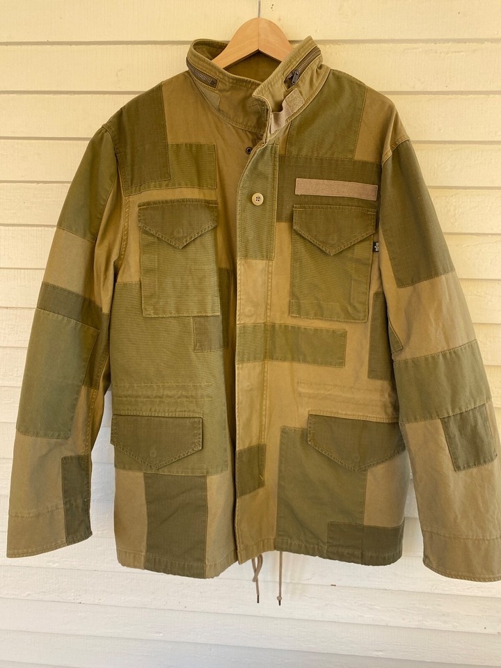 Alpha Industries M65 Jacket Mens XL Field Military Cotton Jacket USA