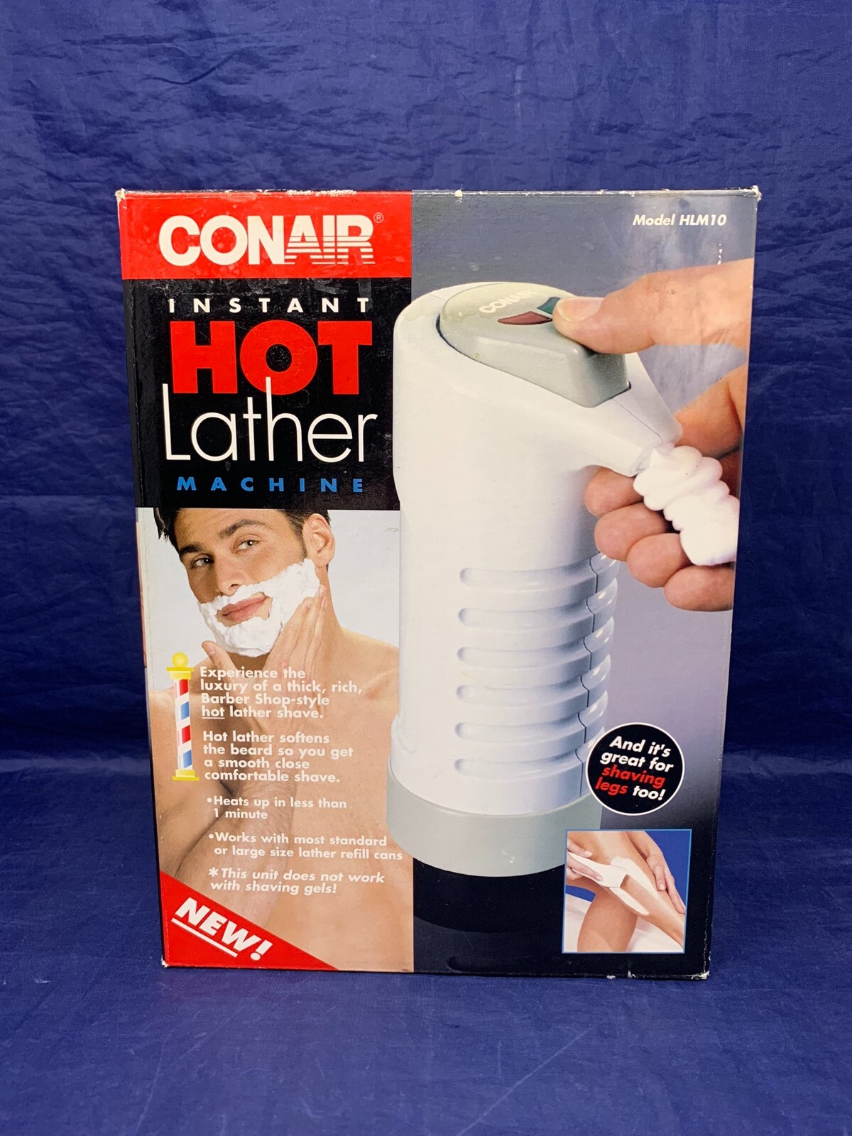 Conair Instant Hot Lather Machine Model HLM10 w/ Box 74108153432 eBay