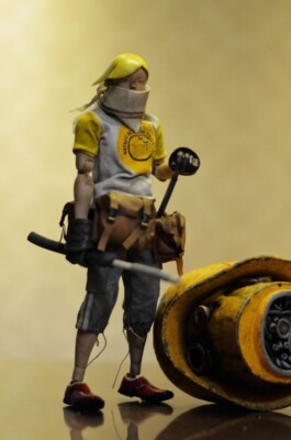threea　3A　underverse　ホットトイズ　1/6 フィギュア ThreeA UNDERVERSE NINJA TK 1/6th Scale 3A Toys Collectible