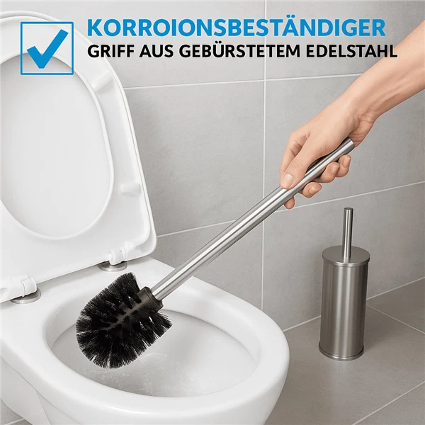 Ersatz WC Bürsten 10er Set + Ersatzbürstenköpfe Toilettenbürste Klobürste Bürste - Bild 4 von 4